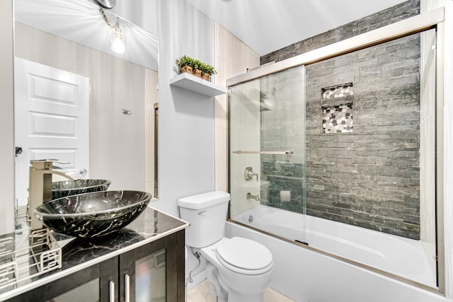 17804 Pebblewood Ln, Hazel Crest, IL 60429 - full bath featuring combined bath / shower with glass door and vanity