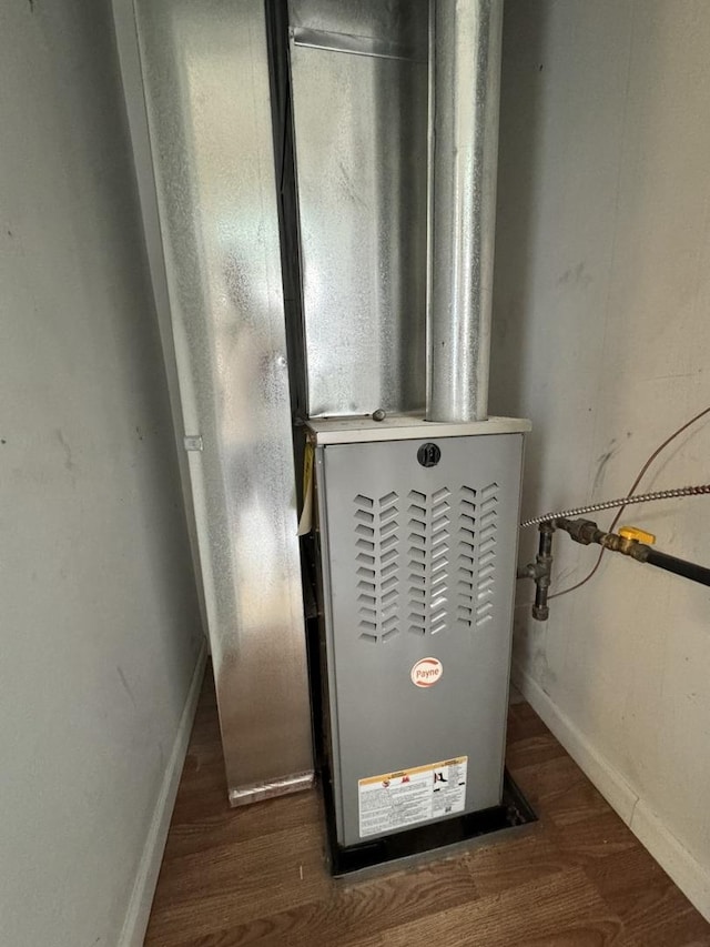 5927 S Throop St, Chicago, IL 60636 - utility room with heating unit