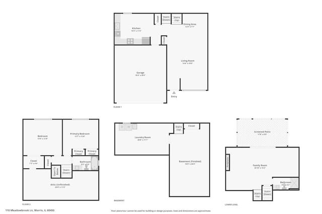 110 Meadowbrook Ln Unit 110, Morris, IL 60450 - view of home floor plan