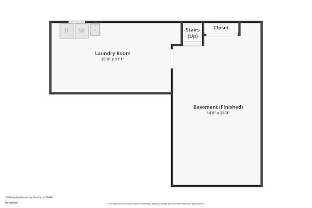 110 Meadowbrook Ln Unit 110, Morris, IL 60450 - view of home floor plan