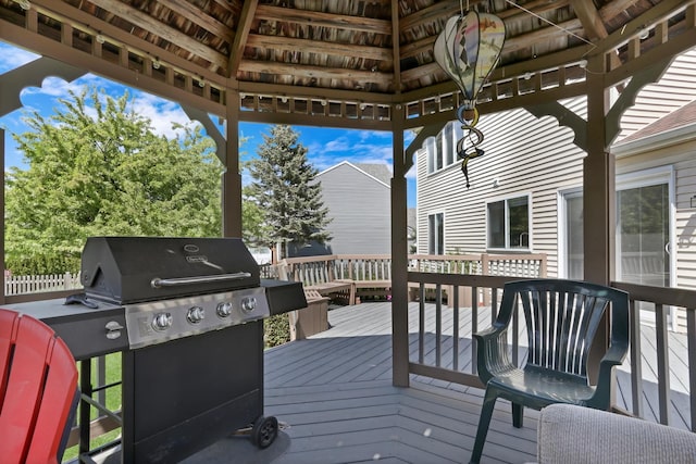 768 Fieldstone Dr, Lake Villa, IL 60046 - deck featuring area for grilling