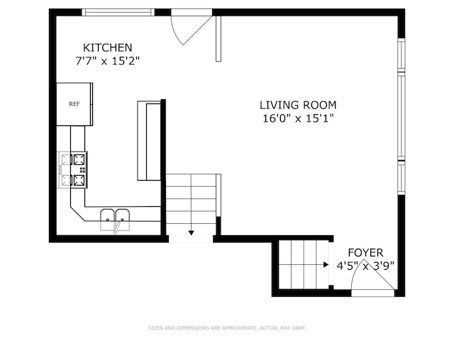 2208 Foster St Unit A, Evanston, IL 60201 - view of floor plan / room layout