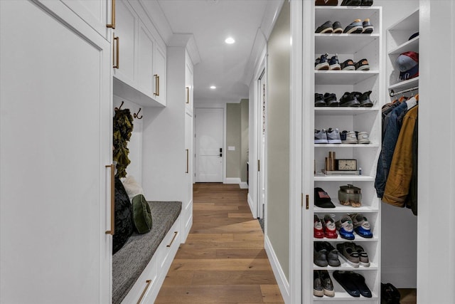 2611 Private Access 424, Mahomet, IL 61853 - spacious closet featuring light wood finished floors