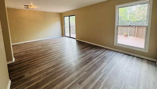 325 Shadowbend Dr, Wheeling, IL 60090 - empty room featuring wood finished floors and baseboards