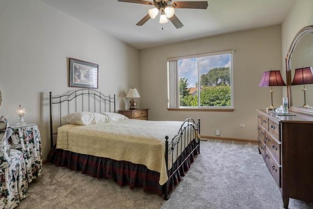 13504 S Buckthorn Ln, Plainfield, IL 60544 - bedroom featuring carpet flooring and a ceiling fan