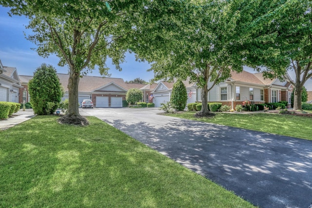 13504 S Buckthorn Ln, Plainfield, IL 60544 - view of front of house featuring brick siding and a front lawn