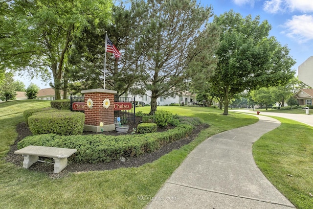 13504 S Buckthorn Ln, Plainfield, IL 60544 - view of community featuring a lawn