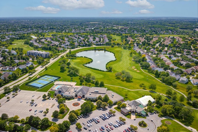 13504 S Buckthorn Ln, Plainfield, IL 60544 - bird's eye view of a nearby body of water and a local golf course