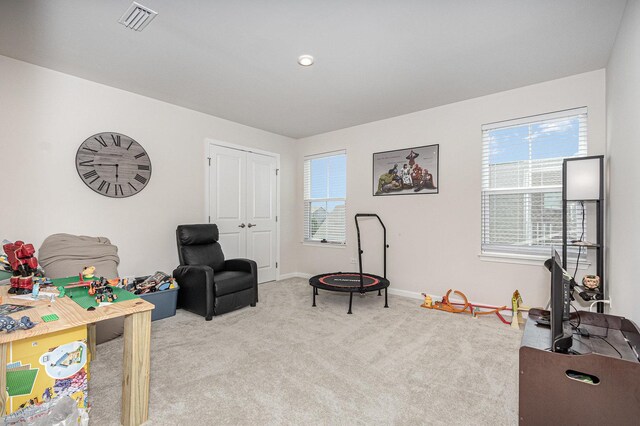 3068 Grande Trl, Yorkville, IL 60560 - playroom featuring plenty of natural light and carpet