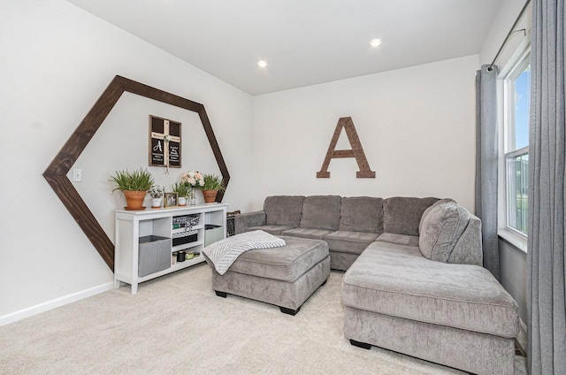 3068 Grande Trl, Yorkville, IL 60560 - carpeted living area with healthy amount of natural light and recessed lighting