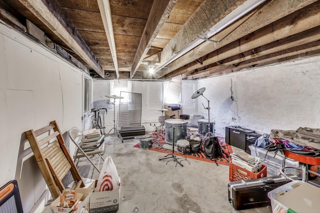 2150 W Coulter St, Chicago, IL 60608 - view of unfinished below grade area
