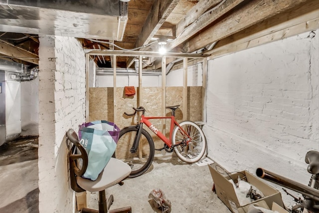 2150 W Coulter St, Chicago, IL 60608 - view of unfinished basement