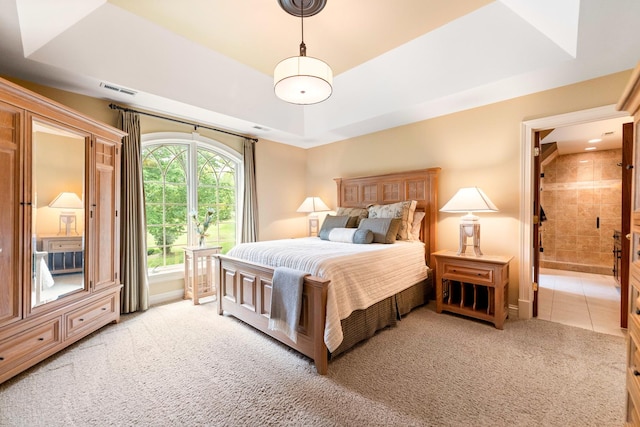 7N230 Sims Ln, Saint Charles, IL 60175 - bedroom with light carpet and connected bathroom