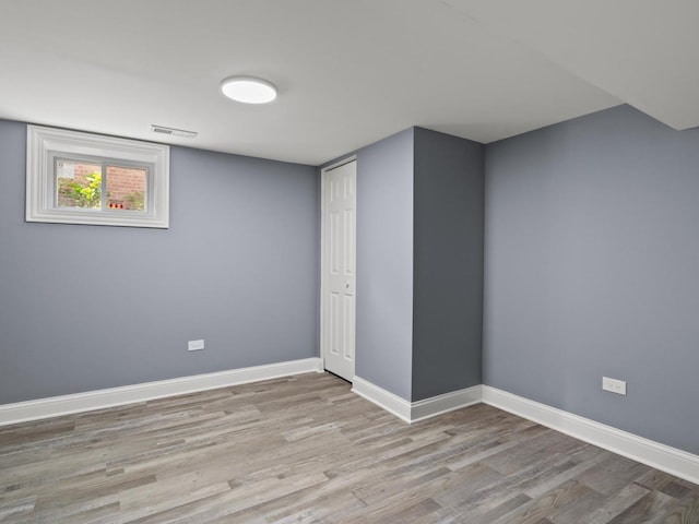 15035 Evers St, Dolton, IL 60419 - basement with wood finished floors and baseboards