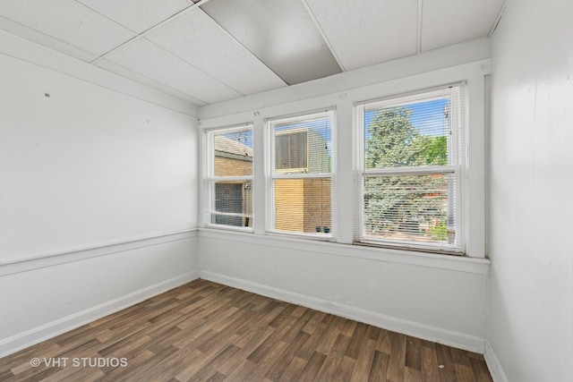 6208 N Artesian Ave, Chicago, IL 60659 - empty room featuring wood finished floors and baseboards