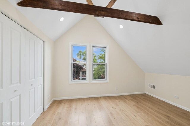 6317 W Cuyler Ave, Chicago, IL 60634 - additional living space with light wood finished floors and recessed lighting
