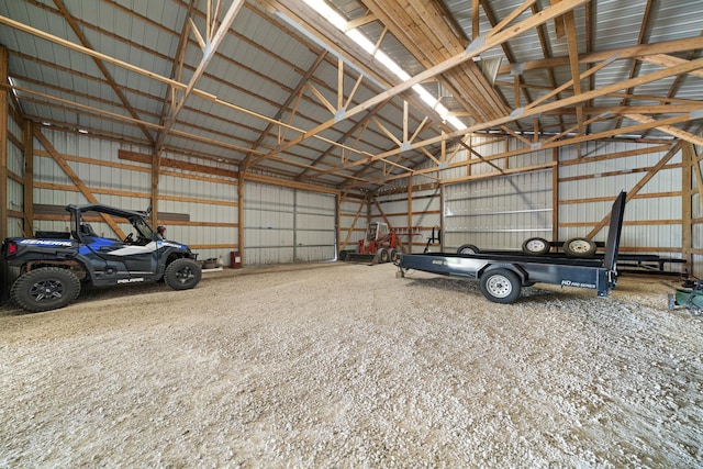 14893 Plank Rd, Sycamore, IL 60178 - garage with metal wall