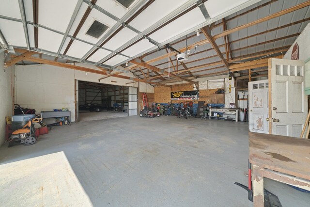 14893 Plank Rd, Sycamore, IL 60178 - garage with a garage door opener