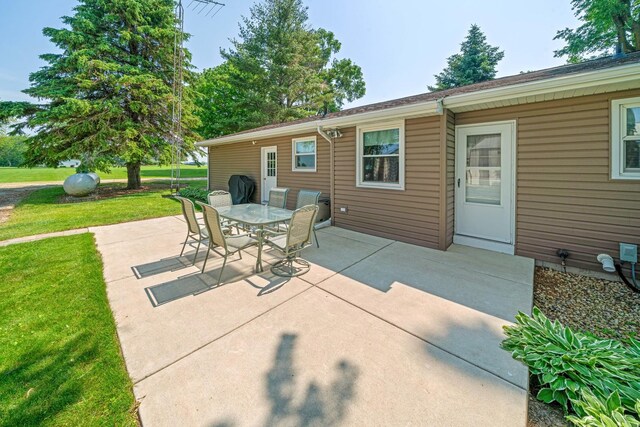 14893 Plank Rd, Sycamore, IL 60178 - view of patio / terrace featuring outdoor dining space