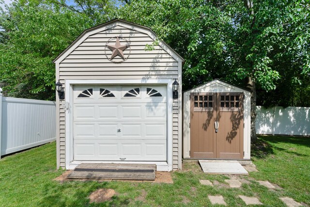 17815 Iroquois, Tinley Park, IL 60477 - garage with a storage unit
