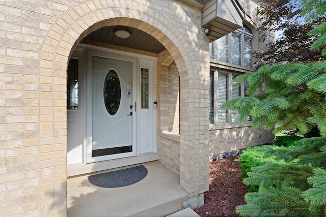17815 Iroquois, Tinley Park, IL 60477 - entrance to property with brick siding and a surveillance system