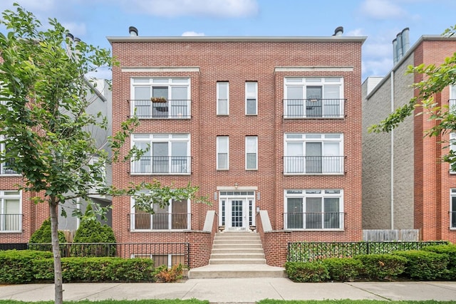 1720 W Diversey Pkwy Unit 1, Chicago, IL 60614 - view of property with brick siding