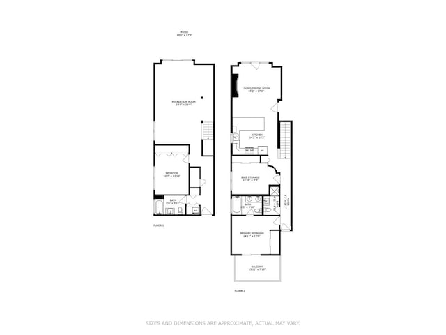 1720 W Diversey Pkwy Unit 1, Chicago, IL 60614 - view of floor plan / room layout