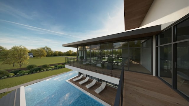 1322 Bull Valley Dr, Woodstock, IL 60098 - view of swimming pool featuring a swimming pool