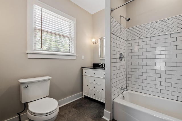 557 Garfield Ave, Aurora, IL 60506 - bathroom with vanity and bathing tub / shower combination