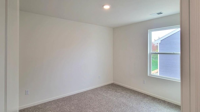 11300 Wildridge Ln, Huntley, IL 60142 - carpeted spare room featuring baseboards and recessed lighting