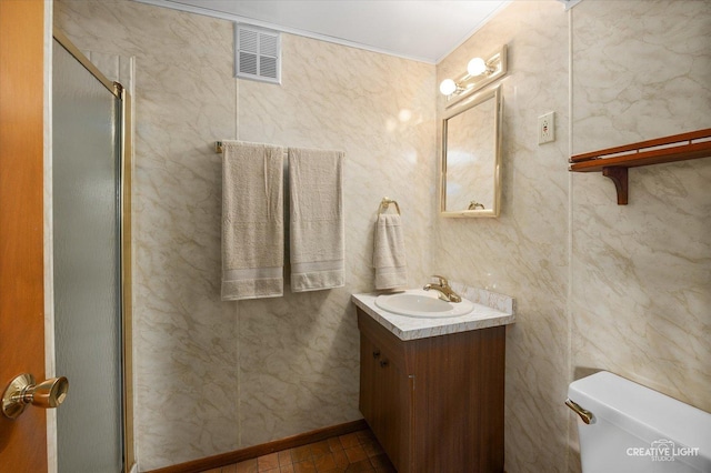 2211 Birchwood Pkwy, Woodridge, IL 60517 - bathroom featuring vanity and a shower stall