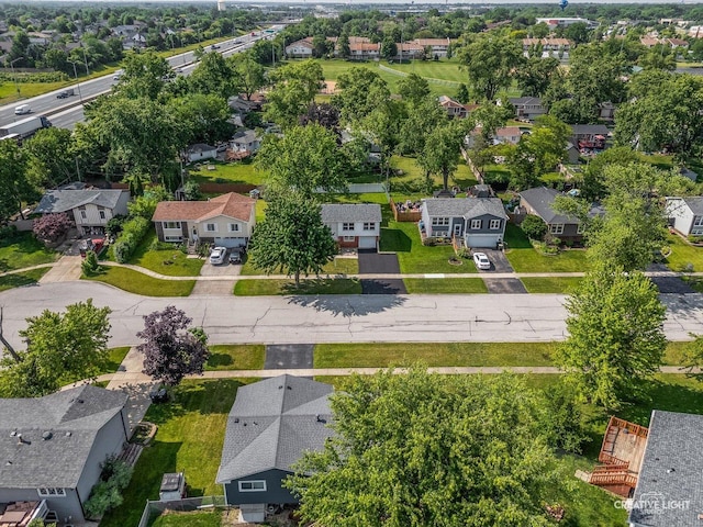 2211 Birchwood Pkwy, Woodridge, IL 60517 - aerial perspective of suburban area