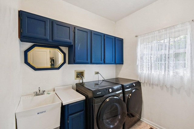 765 Providence Ln, Crystal Lake, IL 60012 - laundry room with cabinet space and independent washer and dryer