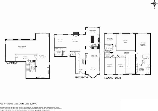 765 Providence Ln, Crystal Lake, IL 60012 - view of home floor plan