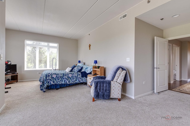 1199 E Port Clinton Rd Unit 209, Vernon Hills, IL 60061 - bedroom featuring carpet and baseboards