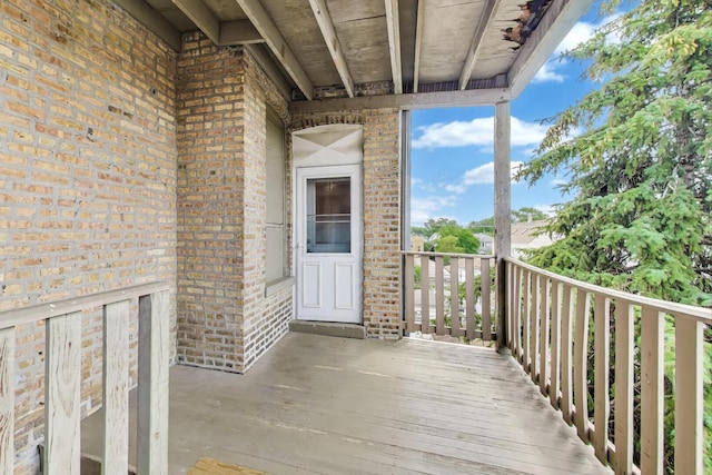 4333 N Troy St Unit 3E, Chicago, IL 60618 - view of wooden terrace
