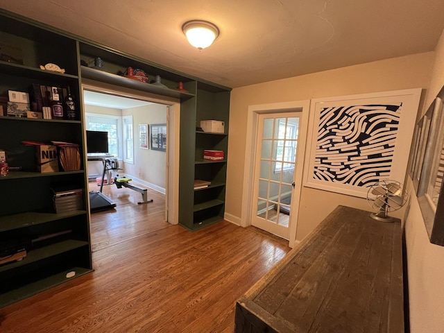 500 N Grant St, Westmont, IL 60559 - office area with wood finished floors