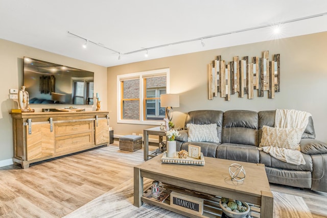 2241 S 17th Ave, North Riverside, IL 60546 - living area with track lighting and light wood-style flooring
