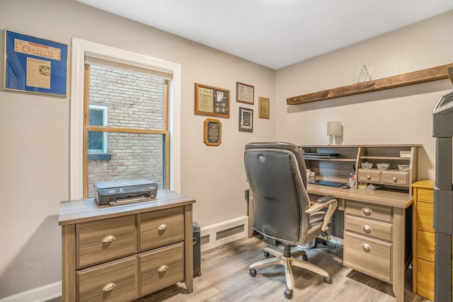 2241 S 17th Ave, North Riverside, IL 60546 - office space with light wood finished floors and baseboards