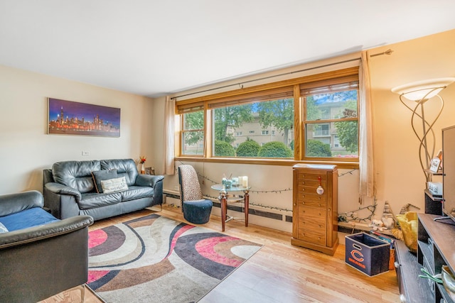 2241 S 17th Ave, North Riverside, IL 60546 - living area featuring light wood finished floors