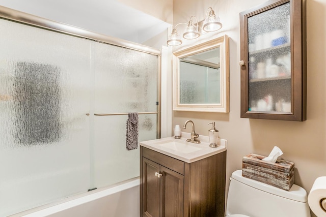 2241 S 17th Ave, North Riverside, IL 60546 - full bathroom with vanity and shower / bath combination with glass door