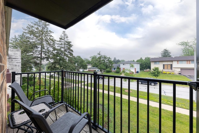 1320 Lore Ln Unit 2-201, Lombard, IL 60148 - balcony featuring a residential view
