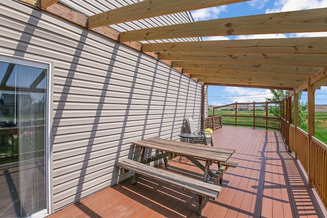 21023 Siegel Dr, Crest Hill, IL 60403 - view of wooden terrace