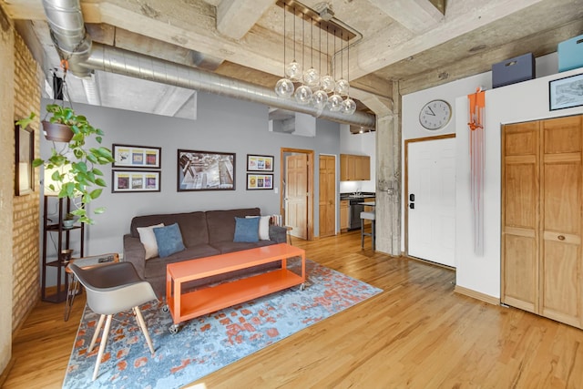 6135 N Broadway St Unit 303, Chicago, IL 60660 - living area with light wood finished floors
