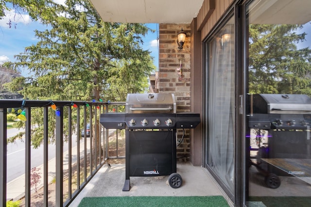 907 S Williams St Unit 206, Westmont, IL 60559 - balcony with grilling area