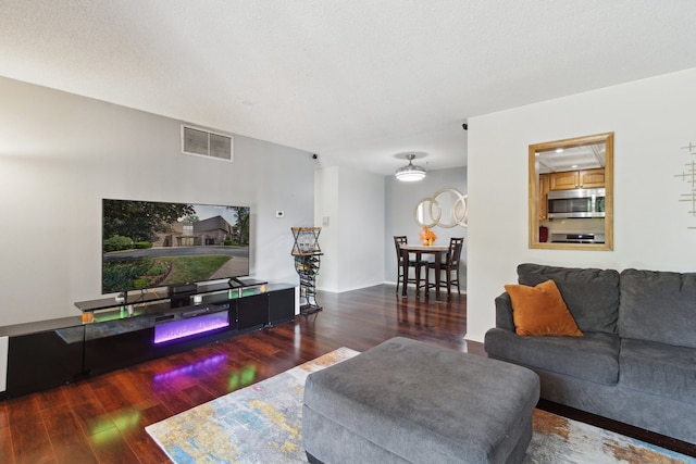 907 S Williams St Unit 206, Westmont, IL 60559 - living area featuring wood finished floors
