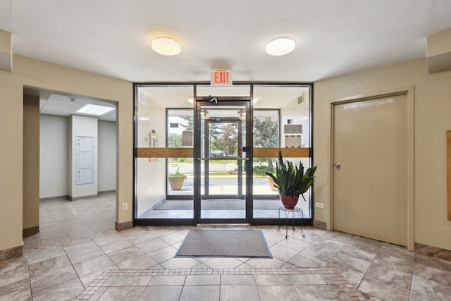907 S Williams St Unit 206, Westmont, IL 60559 - community lobby featuring floor to ceiling windows