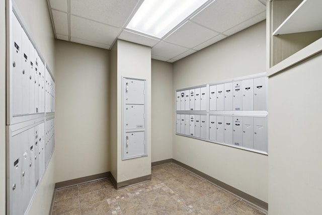 907 S Williams St Unit 206, Westmont, IL 60559 - view of home's community featuring a drop ceiling and mail area