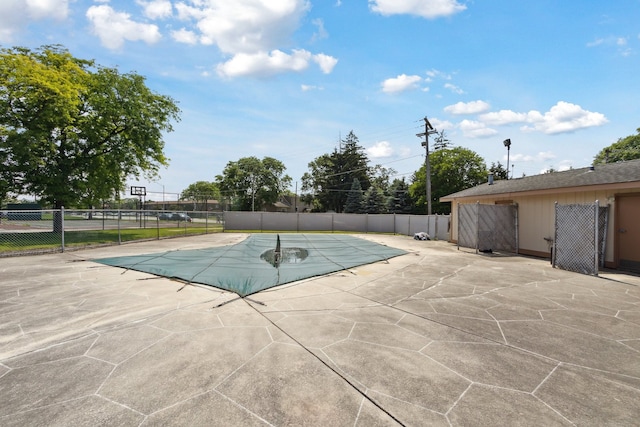 907 S Williams St Unit 206, Westmont, IL 60559 - view of swimming pool featuring a patio area