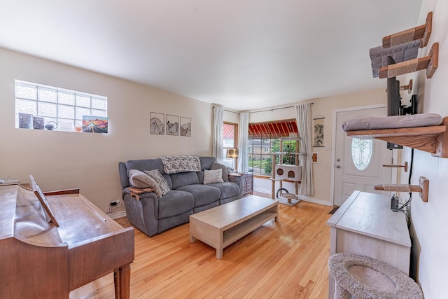 3631 54th Ave, Cicero, IL 60804 - living room with light wood-style floors and baseboards